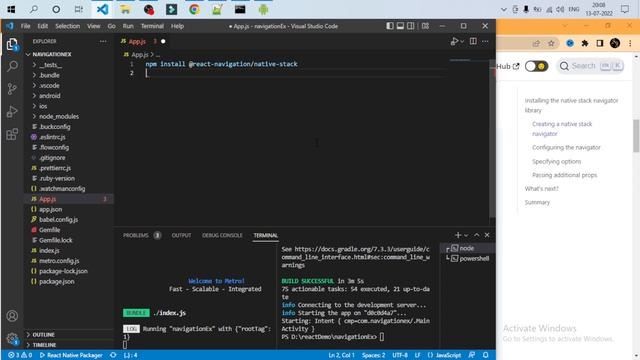 React Native Stack Navigation || in Hindi #22 смотреть онлайн