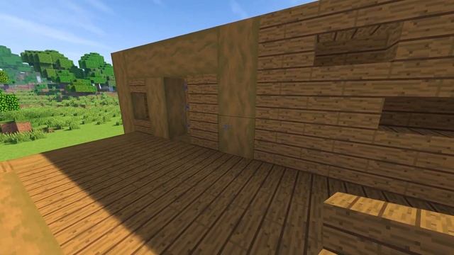 Стартовый дом из ели в майнкрафт - Как построить дом из еловых досок minecraft смотреть онлайн