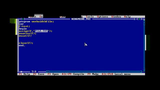 Видеоурок # 5. Работа с файлами. смотреть онлайн