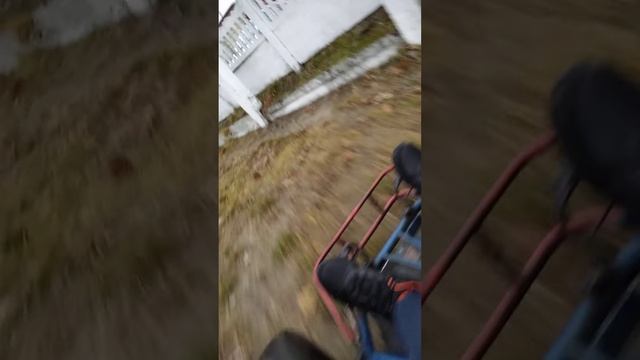 поездка на картинге.Спросили права.Погоня смотреть онлайн