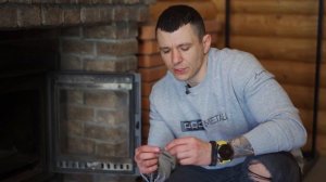 Банная печь. Меняем уплотнительный шнур.