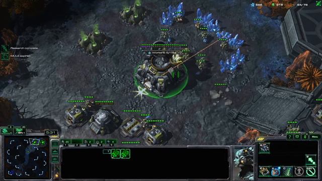 StarCraft II - KillINMoTiOn - Allways leave your army ready to engage...or suffer the consequences смотреть онлайн