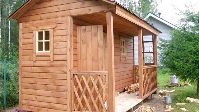 Хозблок для дачи. Дровник. Любые хозпостройки. смотреть онлайн