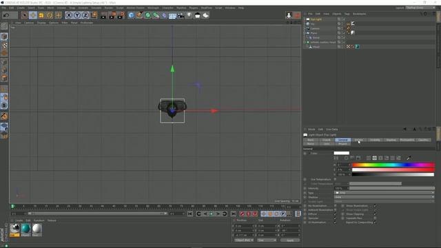 Cinema 4D: A Simple Lighting Setup смотреть онлайн