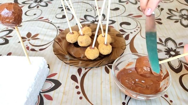 Cake pops ? Печенье на палочке ? вкусное печенье от которого дети в восторге ? смотреть онлайн