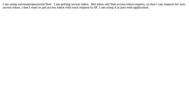 Salesforce: Java Code to check validity (expiration) of access token using rest api смотреть онлайн