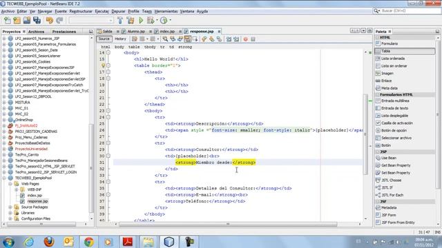 Ejemplo Pool de Conexiones con JSTL смотреть онлайн
