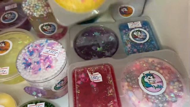 ОБЗОР МАГАЗИН СЛАЙМОВ? ? SLIME UNICORN SHOP? Добавки для слаймов смотреть онлайн