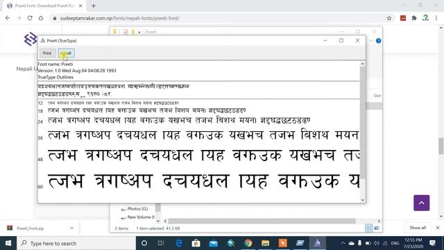 How to download and install preeti font in your laptop/PC ? #Preeti_font #Nepali_font смотреть онлайн