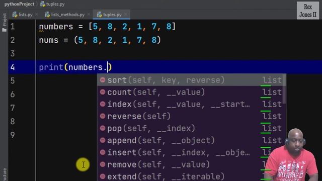 ✔ Python Tutorial: Lists_Tuples_Sets_Dictionaries смотреть онлайн