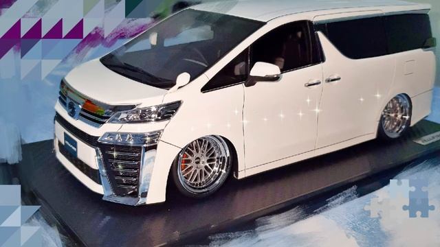 Toyota Vellfire 1/18 模型 смотреть онлайн
