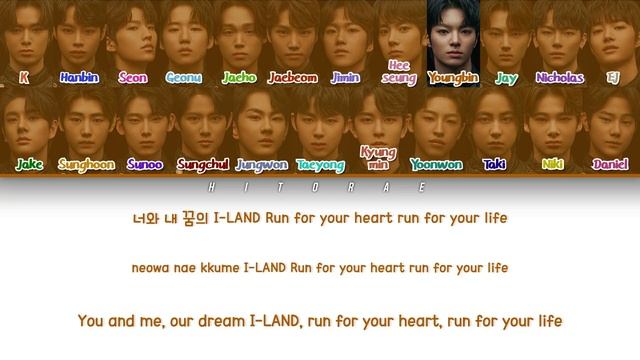 I-LAND - Into the I-LAND FINAL VERSION Color Coded Lyrics HAN/ROM/ENG смотреть онлайн