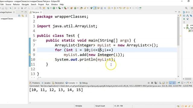 Java Wrapper Classes смотреть онлайн