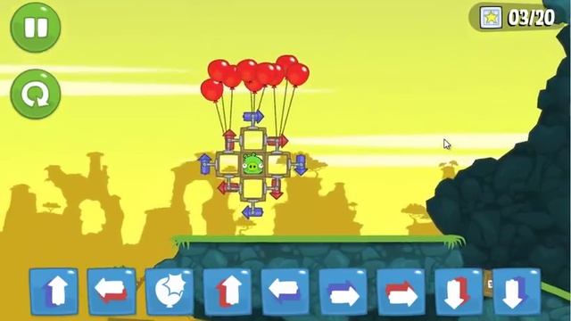 Flying and Falling with Spining - Bad Piggies смотреть онлайн