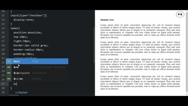 Day and Night Mode Toggle Theme Effect With Pure CSS | Using CSS, Font-Awesome And Custom Checkbox смотреть онлайн