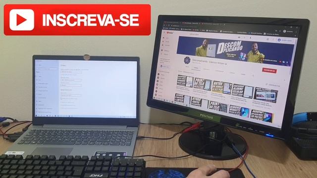 Como Conectar e Usar Um Monitor No Notebook Via VGA ou HDMI смотреть онлайн