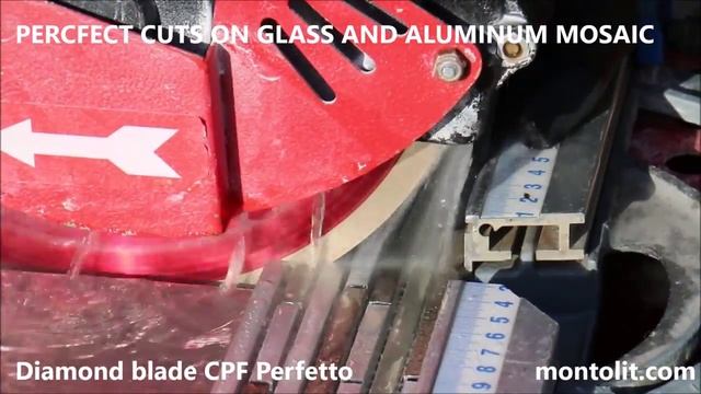 Стекло и алюминиевая мозаика: как сделать идеальные резы с помощью электрического станка