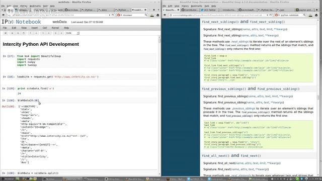 IPython Notebook - Intercity - Beautiful Soup/JSON смотреть онлайн