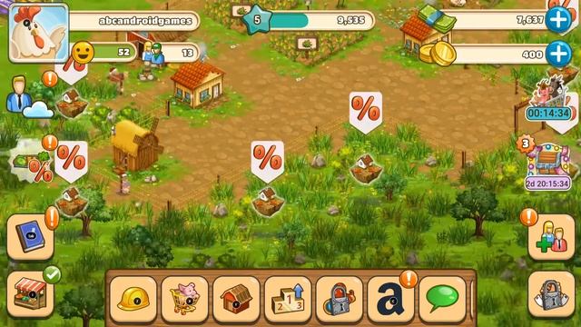 Big Farm Mobile Harvest Free Farming Game Part 1 Android Gameplay смотреть онлайн