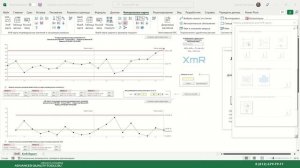 Симулятор последовательного построения контрольной карты Шухарта по историческим данным