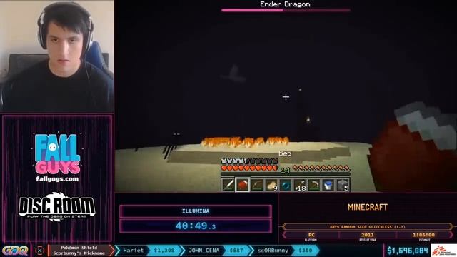 Minecraft by Illumina in 41:35 - Summer Games Done Quick 2020 Online смотреть онлайн