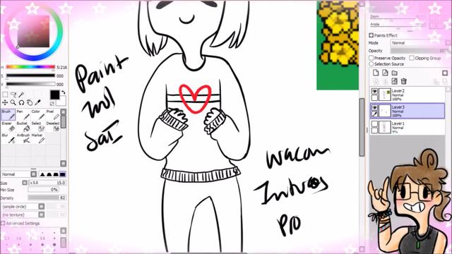 [Let's Draw] Frisk (Undertale) смотреть онлайн