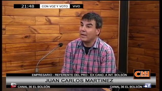 Juan Carlos Martinez Comerciante, Referente del Pro en Rio negro смотреть онлайн