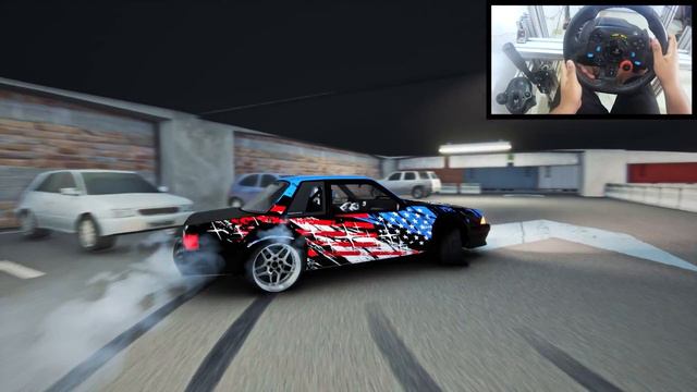 Ford Mustang Drifting On Docks l Assetto Corsa (Logitech G29 - Steering Wheel Gameplay) смотреть онлайн