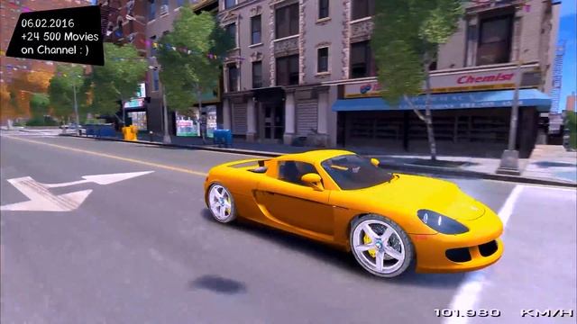 Porsche Carrera GT - ? GTA IV MOD ENB | 2.7K / 1440p ! _REVIEW смотреть онлайн