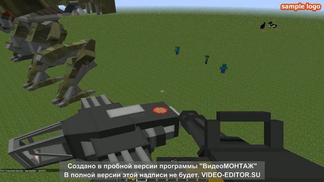 Титаны и Вертушки(Обзор мода)Minecraft смотреть онлайн