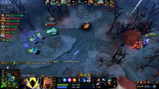 EPIC MAX LEVEL 30 INVOKER  - CRAZY 4vs5 GAME | Dota 2 Invoker