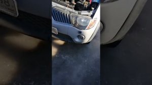 Замена лампы Mitsubishi l200