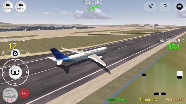 RC FS Advanced Real Flight Simulator New GamePlay A330 Garuda Indonesia by iOS & Android Pc #95 GIS смотреть онлайн