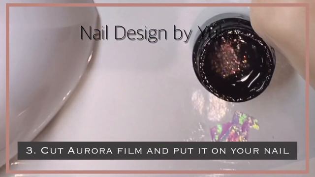 Aurora nail | firm nail ~ Japanese gel nail art style ✨ How to apply aurora nail film смотреть онлайн