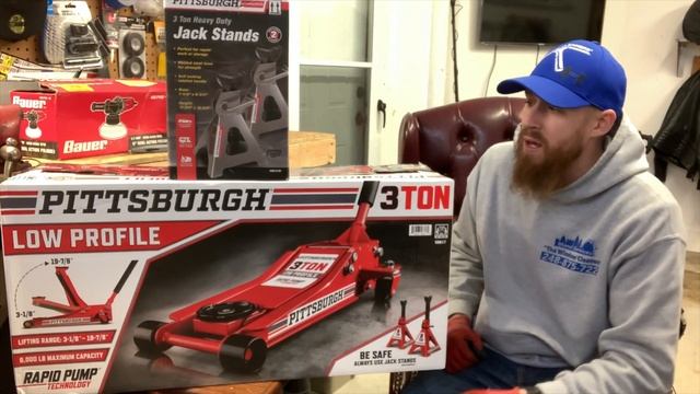 Harbor Freight 3 TON Floor Jack смотреть онлайн