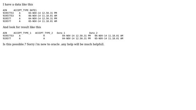 Databases: Split column into 2 column oracle смотреть онлайн