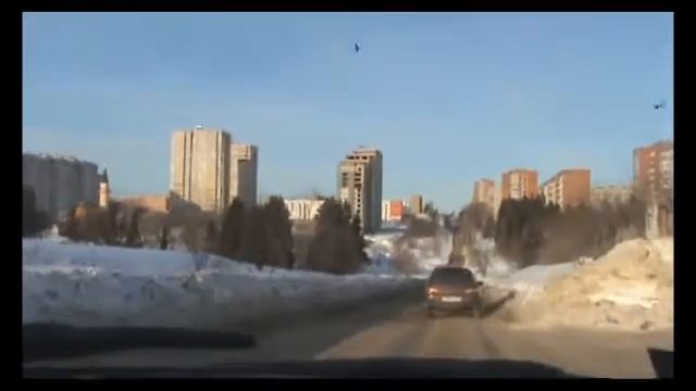 Зимние дороги Ижевск.avi смотреть онлайн