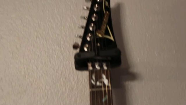 Ibanez Jem7v Black Replica Steve Vai Guitar смотреть онлайн