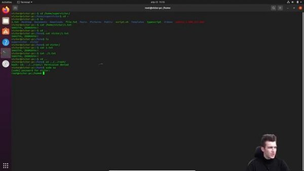LINUX для начинающих | Абсолютный и относительный путь | Командная строка Bash