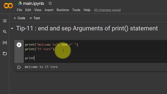Python Tips for beginners: 11. How to use sep and end arguments in print() #python #100PythonTips смотреть онлайн