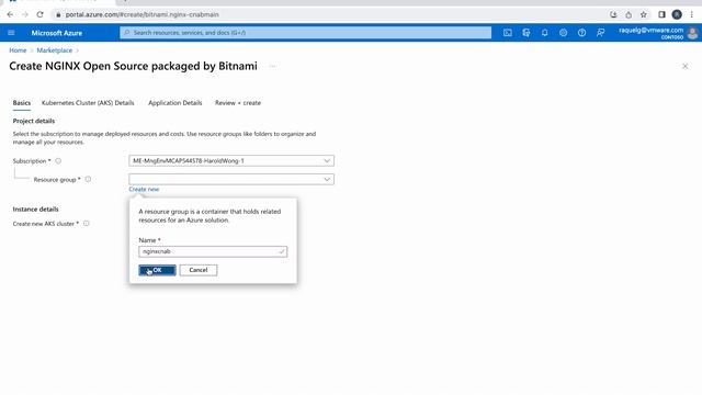 Deploying NGINX Open Source packaged by Bitnami using Azure Marketplace Kubernetes Applications смотреть онлайн