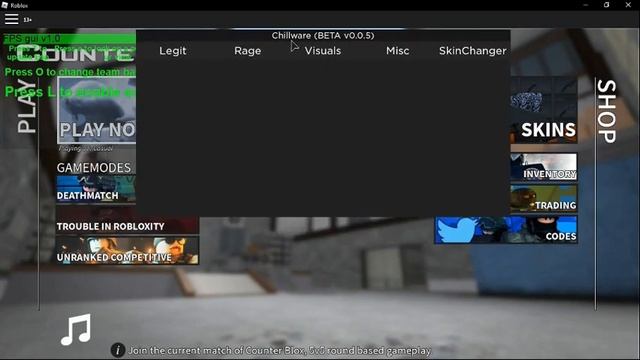 Roblox (Counter Blox) SKIN CHANGER AND MORE! смотреть онлайн