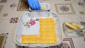 Лимонный тирамису. Очень простой и вкусный рецепт. Без яиц.