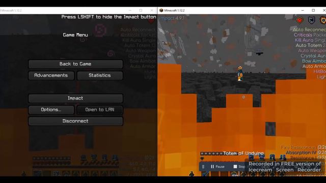 PvP noob verses Baritone A.I *Unexpected* смотреть онлайн