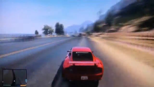 GTA5/проехал по периметру всего острова гта5 за 2 минуты/гта 5 весь мир смотреть онлайн
