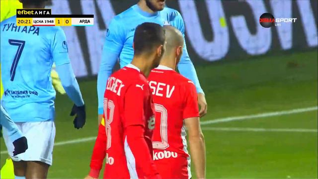 ЦСКА 1948 - Арда 1:0 /първо полувреме/ смотреть онлайн