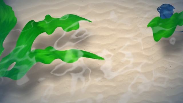 CAT GAMES - ? CHASING A STINGRAY (ENTERTAINMENT VIDEOS FOR CATS TO WATCH) смотреть онлайн