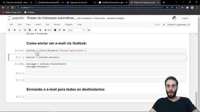 Case Prático em Python - Cobranças Automáticas por e-mail смотреть онлайн