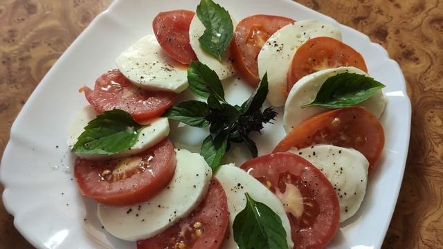 Салат Капрезе классический рецепт и не только! смотреть онлайн