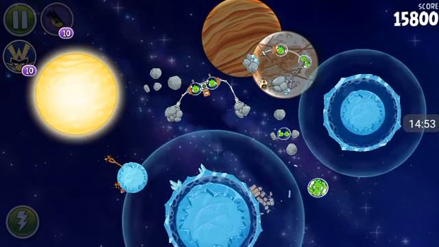 Прохождение Angry Birds Space #14 [Солнечная Система]{полностью} смотреть онлайн